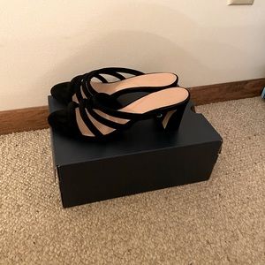 Cole haan adella sandal black- slightly worn